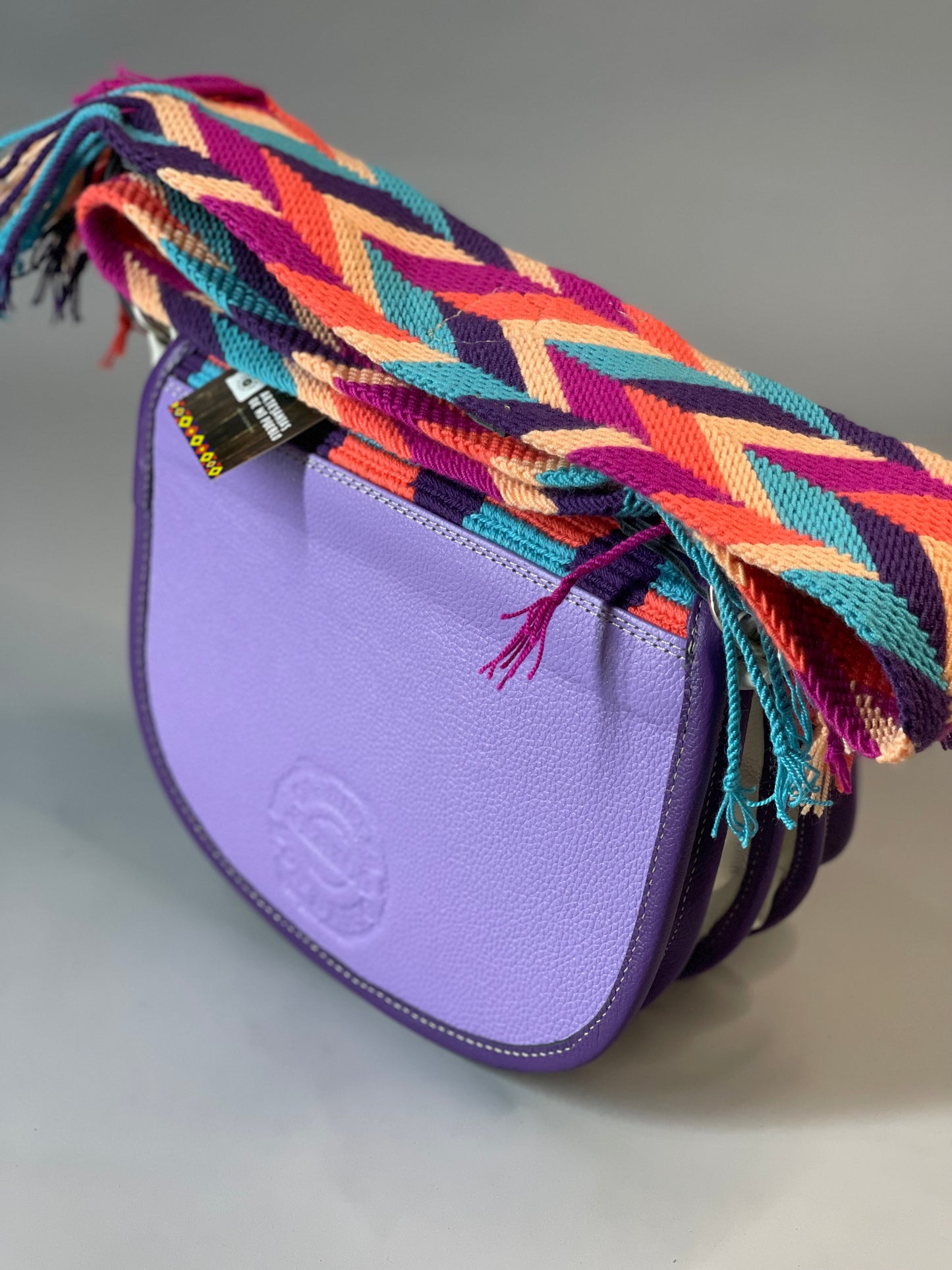 Carriel Wayuu Morado