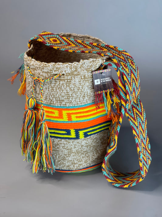 Nuanced Wayuu backpack
